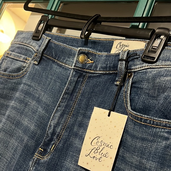 NWT Cosmic Blue Love Bootcut Jeans 32 - Picture 2 of 5